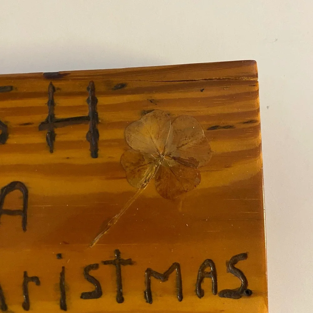Handmade handcrafted wooden